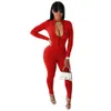 Spring Womens Jumpsuits Designer 2023 New Slim Sexy Letter Ironing Zipper Elastic Hip Lifting One-piece Pants Sports Fitness Yoga Suit