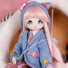 Dolls Dream Fairy 14 Doll Kawaii 16 Inch Ball Jointed Doll Full Set Student Uniform BJD MSD DIY Toy Gift for Girls 230210