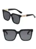 New Balck Sunglasses Metal Sign Frame Brand Luxury Designe Cat Eye Glasses sunglasses for women Goggles Oversized Sun Glasses shady rays sunglasses UV400