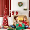 Decorações de Natal Tinsel Easy Montante Tinsel costeira árvore brilhante para Natal de férias