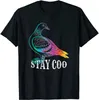 Magliette da uomo Pigeon Stay Coo T-shirt regalo divertente per gli amanti dei piccioni d'amore