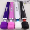 Hot Selling 10 Speed ​​Magic Wand Massager med Hitachi Head AV Vibrator Handheld Colors Box 3OG1