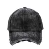 Ball Caps Outdoor Sport Baseball Cap Мужчины женщины повседневные вымытые хлопковые отверстия из шлифования бейсболка с пиковыми шапкой хип -хоп.