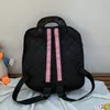 أكياس المدرسة 2023 Creative Women 2D رسم حقيبة الكرتون حقيبة الكتب الكوميدية للمراهقين Girls Daypack Rucksack 230210