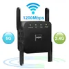 Roteadores 5GHz WIRELESS WIFI REPETADOR 1200 Mbps Booster 2.4g amplificador de sinal de longo alcance 5G 221019 Drop Delivery Comput Dhmq7