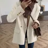 Women's Suits Elegant Long Sleeve Slim Blazer Jacket For Women Casual Black Outwear Spring Autumn Office Lady Suit Blazers Jackets Coat Q129