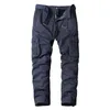 Pantaloni da uomo Pantaloni militari da uomo Pantaloni casual in cotone tinta unita Pantaloni da uomo da trekking all'aperto Pantaloni da lavoro multi-tasche 230210