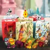 Autres fournitures de fête festive 24 pièces de porte-clés d'animaux de safari dans la jungle adaptés aux fournitures de fête, remplissage de sacs pour enfants bab 230209