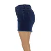 Jeans Spring Student Shorts Ny hög midja denim Hot Pants 6005