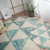 Tapis rond chaise d'ordinateur tapis décoration Style motif géométrique salon étude suspendu tapis de chambre