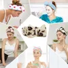 Headwear Spa Headband Bow Hairband Women Face Makeup Head Band Soft Coral Fleece Hair Accessories For Skincare