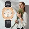 Montres-bracelets Orologio Donna Quicksand strass dames montre mode bracelet en cuir femmes Quartz Relojes Para Mujer