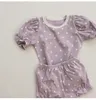 Наборы одежды 2023 Summer Fashion Baby Clothing Mabn Girl одежда наборы новорожденных топ -брюки детские костюмы наборы костюмов для ребенка W230210