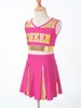 Cheerleading Kids Girls Cosplay Cheerleading Costume Cheerlead Uniforms CHEER Printed Clothes Set for Dancing Competition Children Dancewear 230210