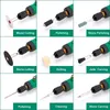 Bohrmaschine 100V240V Mini-Bohrmaschine Elektrowerkzeuge Multifunktionsschleifer Schleifzubehör-Set 3-Gang-Gravierstift für Dremel 230210