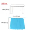 Table Skirt 1pcs Table Skirt For Birthday Baby Shower Wedding Party Tulle Table Skirt Decorations Diy Craft For Home Party Decor 230209