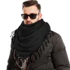 Bandanas Scarf Arab Shemagh Men Wrap Turban Head Outdoor Winter Ladies Triangle Neck Women Tassel Shawl Fringed Hair Handing Cotton Warme