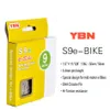 Bike YBN Chains 8/9/10/11/12 Speed Electric Bicycle Chain Special Design For SHIMANO And Mid-Motor BOSCH E-Bike System 0210
