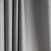 カーテン2023エレガントな熱断熱材のカーテン濃厚な黒いアウトカーテンホームハイエンドベッドルームリビングルーム勉強窓