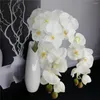 Dekorative Blumen, künstlicher Schmetterling, Orchideenzweig, Blumendekoration, fühlt sich echt an, Simulationspflanzen, Hochzeit, Zuhause, Büro, Party-Dekoration