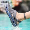 Sandals Brand Clogs Men Sandals Casual Shoes EVA Lightweight Slippers Unisex Colorful Shoes for Summer Beach Zapatos Hombre T230208