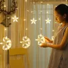 Strings Star Moon Led Light Strip Eid Mubarak Ramadan Decoratie voor thuis Moslim Islam Party Gunsten Bruiloft Kerstmis