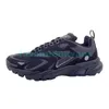 Runner Tatic Ayakkabı Lüks Tasarımcı Spor Ayakkabıları Erkek Modası için Nefes Örgü Görünümlü Günlük Ayakkabılar Yeşil Mavi Tasarım Sneaker Siyah Beyaz Boyut 40-45