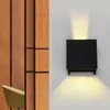 Lampes murales d'extérieur Lumières à l'intérieur, Éclairage de porche 20W Led Murs légers Petits luminaires étanches Chambre Patio Maison Jardin Garage Couloir Couloir crestech