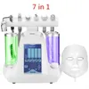 Machine de Microdermabrasion 7 en 1, refroidissement galvanique RF, Dermabrasion à oxygène, pour le rajeunissement de la peau, le nettoyage