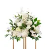 Faux Floral Greenery 40cm sztuczna dekoracja kuli kwiatowej Dekoracja przyjęcia weselna Scena Dekoracja Tła Dekoracja drogi Guide Flower Decoration 230209