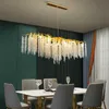 Światła Nordic Designer Wiselant Światło kryształ moduł mandelier żyrandol na żywo sala Restauracja luksusowy wystrój maison LED LUSTER FIMPTURE 0209