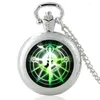 Pocket Watches Vintage Bronze Fullmetal Alchemist Watch Retro Men Women Quartz ketting geschenken