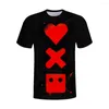 T-shirt da uomo Love Death Robots Movie Oversize American High Street Plus Size T-shirt da uomo a maniche corte allentata Trend Summer Dress