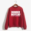 Sweats à capuche pour femmes Sweatshirts Tops The Office Tv Sweat à capuche Hommes Femmes Dunder Mifflin Inc Paper Company Wernham Hogg Série TV Michael Scott Space Sweatshirt 230209