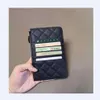 Brand celular bolsa de celular z￭per carteira de bolso de luxo VIP Bolsas de presente de couro para bolsas de cr￩dito designers de nome do cart￣o de cart￣o zer283b