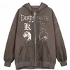 Women's Hoodies Sweatshirts Hoodies Sweatshirts Zipper Hoodie Death Note Direct Sale Jacket Undefined Long Sleeve