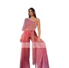 2023 Dubai árabe Dubai Vestido de Novia Um macacão de mangas compridas Vestidos de baile de manuseio de lantejoulas de top