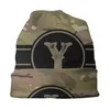 Bérets armée Camouflage Bonnet Femme Slouchy Bonnet chapeau Hip Hop Style militaire lettre Y Ski en plein air Skullies bonnets casquettes