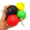 Bolas de perfuração 4 Bola reflexa de boxe Conjunto 2 de dificuldade com a faixa de silicone para o MMA Speed ​​Speed ​​Fight Skill Ball Reaction Agility 230210