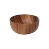 Bowls Ramen Bowl BPA Free Wood Salad Fruit Wooden Serving