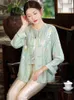 Ethnic Clothing High-end Spring And Autumn Women Jacket Top Chinese Style Embroidery Elegant Lady Coat Female S-XXL