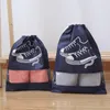 Storage Bags Shoes Clothing Bag Waterproof Drawstring Pouch Organizer Case Convenient Travel