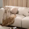 Poduszka Ins Wind Geometryczna pętla Velvet miękka i wygodna głowa łóżka sofa sofa