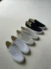 The Row Shoes Spring Small Board Small Board confortável linho respirável Cotton Sports Casual Women