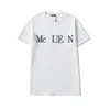 Erkek Tasarımcılar Tişört Kadın Tees Baskılı Alfabe T-Shirt Siyah ve Beyaz Moda Tasarımcısı Yaz Kısa Kol Boyutu S-XXL176Z