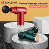 Sanlepus mini gun massager for body neck bud rock gout gout gout refort muscle استرخاء اللياقة البدنية على رأس واحد 0209