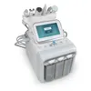 2022 6In1 H2-O2 Hydra Slimming Dermabrasion Aqua Peel Rf Bio-Lifting Spa Facial Hydro Water Microdermabrasion Facial Machine Cold Hammer