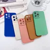 Pro Camera Matte Soft TPU Phone Cases for iPhone 14 13 12 11 Pro Max Mini XR XS X 8 7 6 Plus