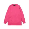 Fashion new letter sweater designer star with the same street trend everyday all-match colorful sweater luxury