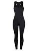 Macacões femininos Rompers 1 PC Sexy Slim Fit Mumnsuit Women Sport Simples Solid Soly Sleeveless Long Pants Longo Bodysuit Bodycon Sport Party Club Bodysuits 230210